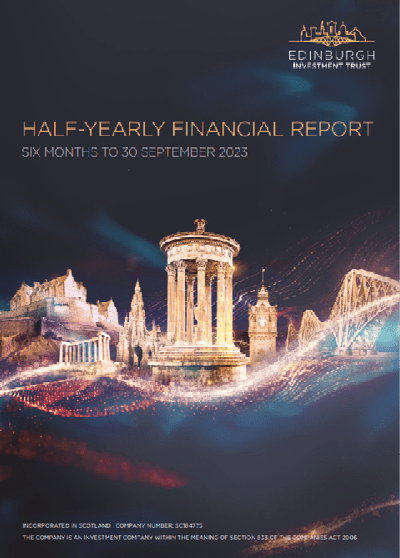 Edinburgh Investment Trust Half-Yearly Report 2023